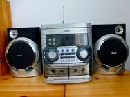 Philipps Mini Hifi Stereoanlage C330 (CD/Tape/Radio) + 2 Boxen - Weil (Rhein) Zentrum