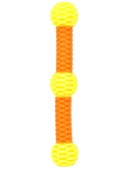 Flamingo Hundespielzeug Lipa Stock mit Bällen - Größe S: Ø 4,9 x L 28 cm