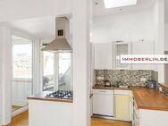 IMMOBERLIN.DE - Fantastische Wohnung mit Lift, Kamin, Dach- & Sonnenterrassen im beliebten Güntzelkiez - Berlin
