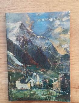Deutsche Meister 1880-1930. Katalog der Staatlichen Kunsthalle Karlsruhe v. 1965 - Rosenheim