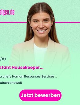 Assistant Housekeeper (w/m/d) - Berlin Mitte