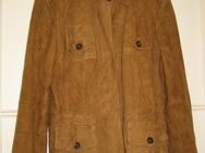 Rene Lezard, Wildlederjacke, Lederjacke, Gr. 40, braun, Damen - Köln