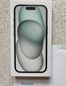 Apple IPhone 15 schwarz 128 GB Neu mit Rechnung - Oberhausen