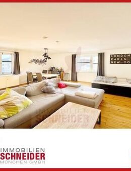 IMMOBILIEN SCHNEIDER - Lehel- perfekt geschnittene 1 Zi-Wohnung mit sep. Küche und Holzdielenboden - München
