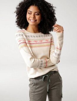 KangaROOS Norwegerpullover im winterlichen Design