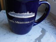 Costa Mediterranea Kreuzfahrt-Schiff dunkelblau gold Becher Tasse großer Kaffeebecher 5,- - Flensburg