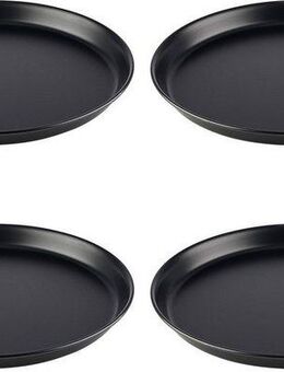 APS Pizzablech, Stahlblech, (Set, 4-St), Made in Germany
