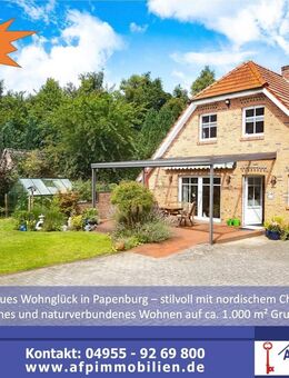 ***Ihr neues Wohnglück in Papenburg - Haus auf ca. 1.000 m² Grundstück*** ***stadtnah und naturverbunden - ideal für Familien*** - Papenburg
