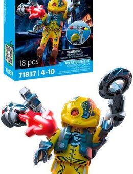 Playmobil® Roboter-Held (71837), Heroes Konstruktions-Spielset, (18 St)