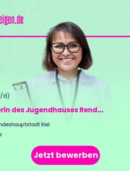 Leiterin des Jugendhauses Rendsburger Landstraße - Kiel