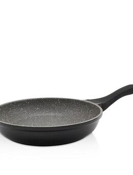 Krüger Bratpfanne Aluguss Pfanne Bacelona, Aluminiumguss (1-tlg), für Induktions-Kochfelder geeignet