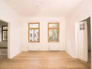 hochwertig saniert 6-Zimmer-Kaßbergwohnung mit Balkon, alten Stilelementen und modernen Designbädern - Chemnitz
