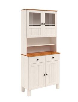 Home affaire Küchenbuffet Alby2 Mit Metallgriffen, Breite 85 cm