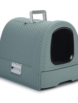 Eco-Friendly Curver Katzentoilette - misty blue (blau)