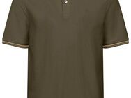 bugatti Poloshirt mit Logostickerei