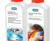 Xavax Reinigungs-Set, Waschmaschinen Pflege, 2 x 250 ml Maschinenpfleger
