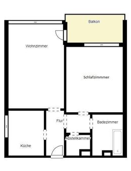 Demnächst frei! 2-Zimmer-Wohnung in Dortmund Kirchlinde - Dortmund