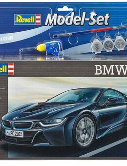 Revell® Modellbausatz Model Set BMW i8, Maßstab 1:24, Made in Europe
