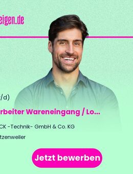 Mitarbeiter (m/w/d) Wareneingang / Logistik - Betzenweiler