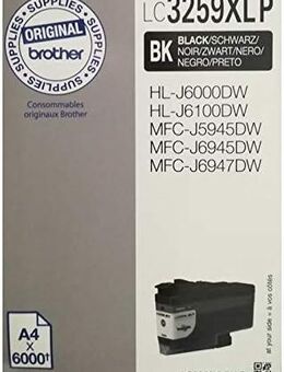 Brother Druckerpatrone LC-3259XL Black ca. 6.000 Seiten MFC-J5945 - Berlin Neukölln