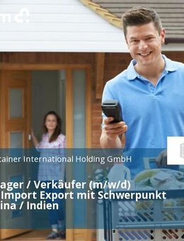 Sales Manager / Verkäufer (m/w/d) Seefracht Import Export mit Schwerpunkt Asien / China / Indien - Hamburg
