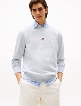 Tommy Hilfiger Sweatshirt TOMMY LOGO SWEATSHIRT mit klassischem Rundhalsausschnitt