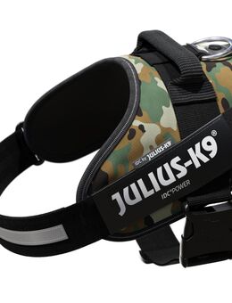 JULIUS-K9 IDC®-Powergeschirr, camouflage - Größe L: Brustumfang 63 - 85 cm