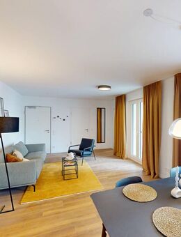Möblierte 4-Zimmer-Wohnung am Rhein - Ludwigshafen (Rhein)