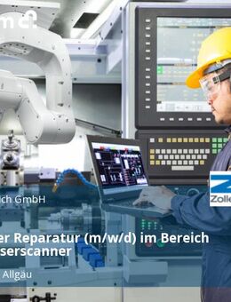 Mitarbeiter Reparatur (m/w/d) im Bereich 2D / 3D Laserscanner - Wangen (Allgäu)