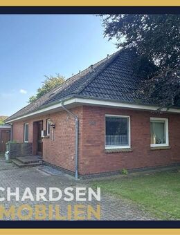 Einfamilienhaus mit Vollkeller und Garage nahe der dänischen Grenze - Ladelund