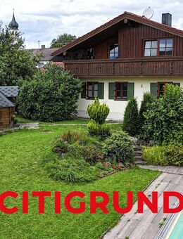 Beyharting/Landkreis Rosenheim - Großzügiges Anwesen im Landhausstil mit Sonnengarten & Swimmingpool - Tuntenhausen