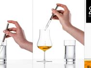 Eisch Whiskyglas GENTLEMAN, Made in Germany, Kristallglas, Pipette Spezialglas, in Handarbeit mit echtem Platin veredelt, 3tlg.