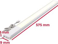 B.K.Licht LED Lichtleiste, LED fest integriert, Warmweiß, LED Unterbaulampe Lichtleiste Küchen-Lampe Beleuchtung inkl. 10W