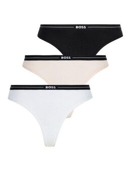 BOSS String 3P THONG (Packung, 3-St., 3er) mit BOSS Logobund