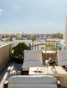 Wohlfühloase: 3-Zimmer-Wohnung mit Terrasse, zwei Bädern und exklusiver Ausstattung! - Eching (Regierungsbezirk Oberbayern)