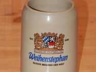 Weihenstephan Bierkrug Steinzeug Steingut Keramik 0,5 L neuwertig Sahm - Borken
