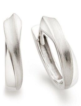 Bruno Banani Paar Creolen Schmuck Geschenk Silber 925 Ohrschmuck Ohrringe