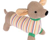 TIAKI Hundespielzeug Dackel Cooper - L 28 x B 10 x H 23 cm