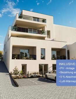 Exklusive 4-Zimmer-Eigentumswohnung im 2. Obergeschoss mit Balkon in Neuwied inkl. PV-Anlage I W6 - Neuwied