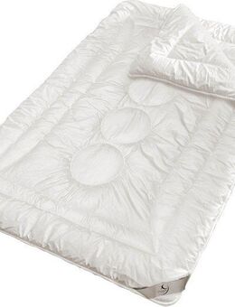 John Cotton Microfaserbettdecke Magicline, Bettdecken für Sommer und Winter, Füllung: Polyester, Bezug: 100% Baumwolle, Bettdecke 135x200 cm, 155x220 cm, edles Design, Decke