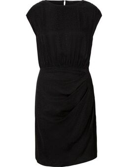 BOSS ORANGE Blusenkleid Dettompys Premium Damenmode Viskose Jaquard, Drapierungen im Rockteil