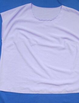 NEU * Edel * ausgefallen * Ärmellose * DESIGNER * Seiden- Crepè * Schlupf * Bluse * Tunika * Top * Gr. 44- 46, 48/ L- XL * flieder * lila * veilchen * Pastell * - Riedlingen