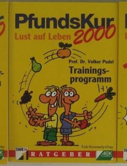 4x Pfunds-Kur - Lust auf Leben 2000, neuwertig - München