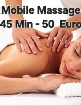 Mobile Klassische Massage – Entspannung, die zu dir kommt! - München