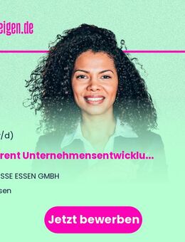 Referent Unternehmensentwicklung (m/w/d) - Essen