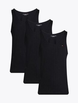 Tommy Hilfiger Underwear Tanktop 3P TANK TOP (Packung, 3-tlg., 3er) mit Logo-Stickerei