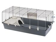 Ferplast Kleintierkäfig Rabbit 120 - grau: L 118 x B 58,5 x H 51,5 cm