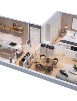 TOP sanierte helle und gemütliche 2-3-Zimmer-Wohnungen Elterlein Balkon/EBK/Bad Fenster/Kamin - Elterlein