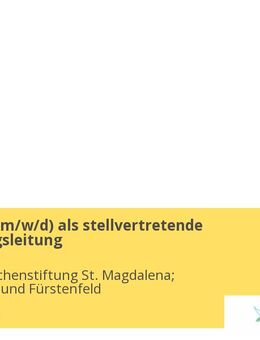 Erzieherin (m/w/d) als stellvertretende Einrichtungsleitung - Grafrath