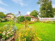 IMMOBERLIN.DE - Entzückender Bungalow mit Gartenidylle & Wintergarten im Berliner Speckgürtel - Blankenfelde-Mahlow